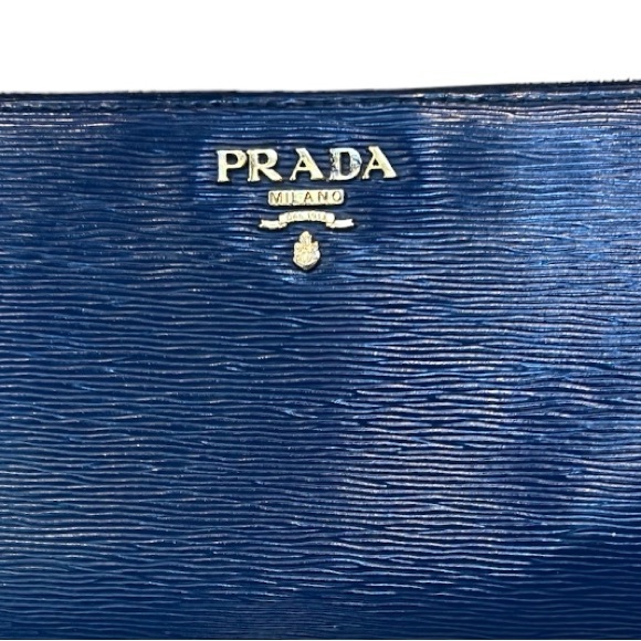 Authentic Prada Vittello Move Long L-Shaped Zip Around Wallet 1ML183 - Preowned - Picture 11 of 11